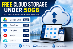 Free cloud storage under 50GB with popular cloud storage services