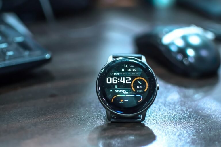 Tech feedbuzzard topics such as wearable tech shown with a smartwatch on a table